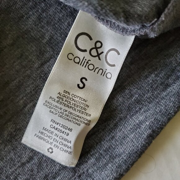 C&C California Burnout Long Sleeve Tee S - Picture 8 of 11